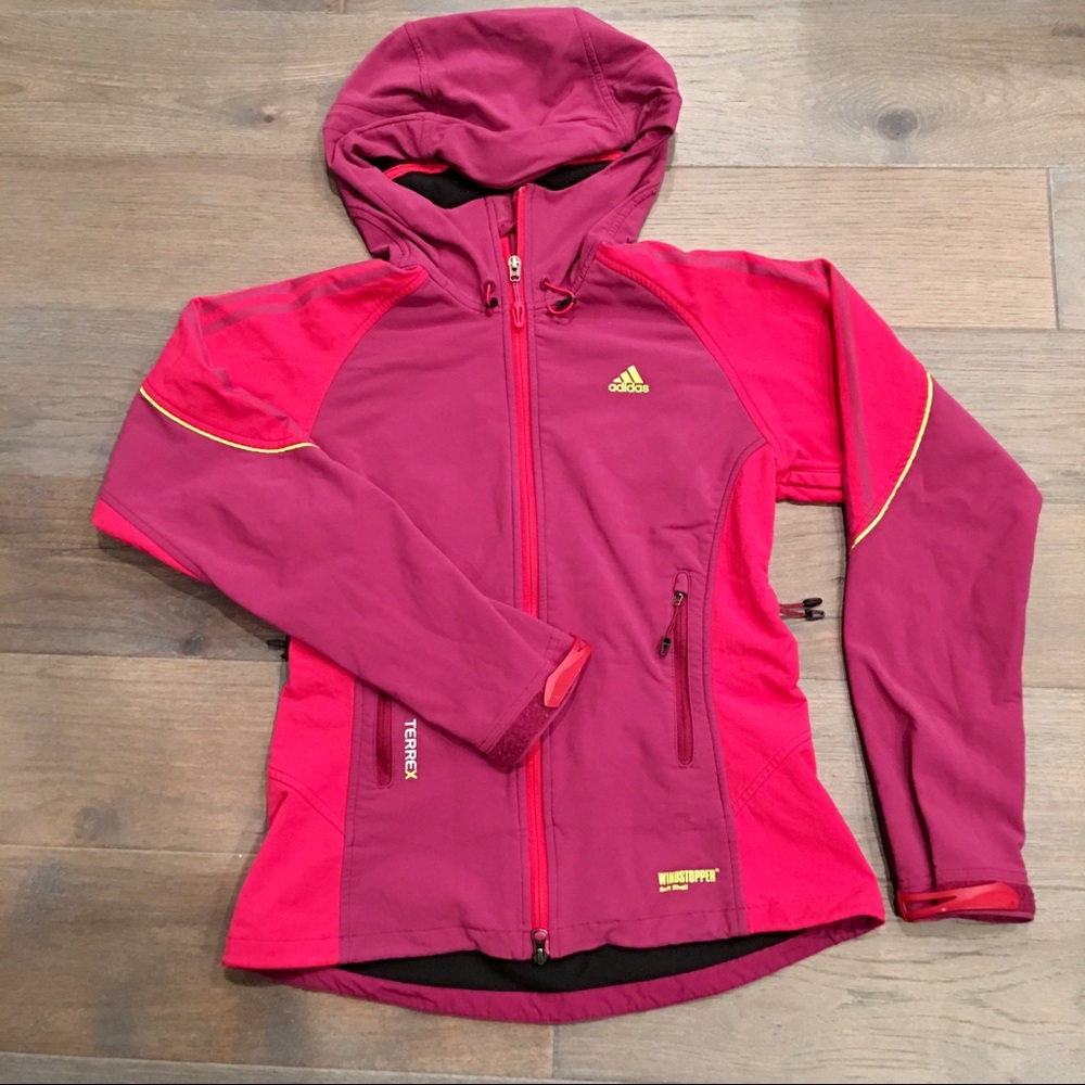 ❤️ADIDAS Soft Shell Terrex Zip Up Jacket Size M